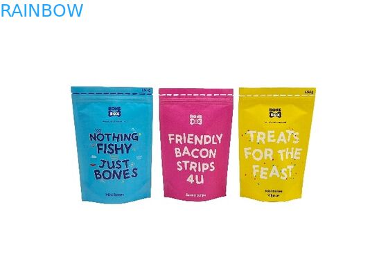 Las bolsas biodegradables de encargo del soporte del papel de Kraft para arriba huelen bolsos del acondicionamiento de los alimentos del Ziplock de la prueba