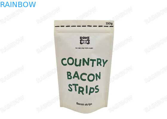 Bolsos de encargo del embalaje del caramelo de la galleta de la nuez del té de la comida del levantar de Eco de las bolsas biodegradables amistosas