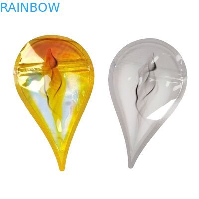 Especial brillante del bolso 3.5g de Mylar del Ziplock de la prueba del olor cortado con tintas formado para el envasado de alimentos