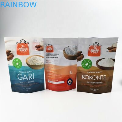 Bolsas de plástico personalizadas para imprimir bolsas de embalaje de alimentos con cremallera