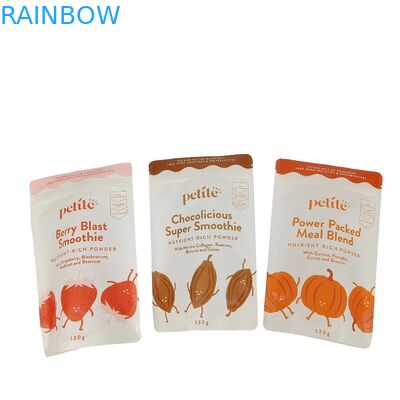 Venta al por mayor de bolsas de plástico de calidad alimentaria de alta calidad de papel kraft biodegradable y reciclable