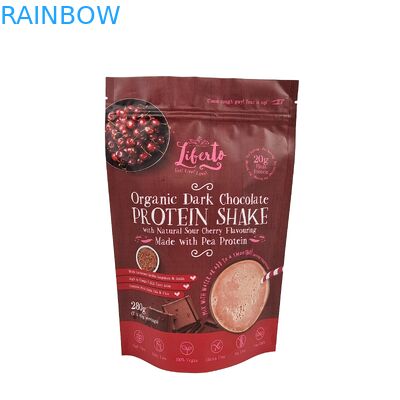 Bolsa de bocadillos de alta calidad de sello térmico Bolsa de cerradura de aluminio personalizada Bolsa de cerradura de plástico de embalaje de cerradura