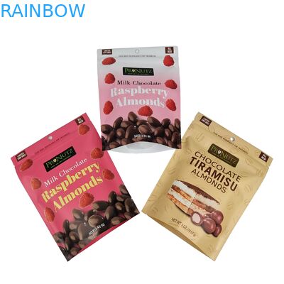 Bolsa de cerradura de grado alimenticio de nuez de caju Bolsa de cerradura de plástico de papel de aluminio de pie Bolsa de cerradura de Mylar