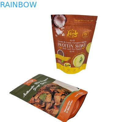 Precio de fábrica Bolsa de plástico personalizada de pie Alimentos Nueces de anacardo Bolsa de embalaje Bolsa de cremallera Embalaje