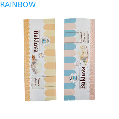 Venta al por mayor Bolsa plana impresa a medida Bolsa envasada Bolsa biodegradable