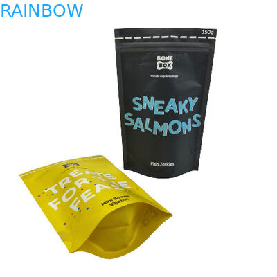 Bolsa de embalaje biodegradable de granos de café Bolsa de papel kraft reciclable Bolsa de café de pie