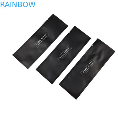 Impresión personalizada MOQ pequeño Bolsa plana Cosméticos Envases de muestras Envases de papel antiolor