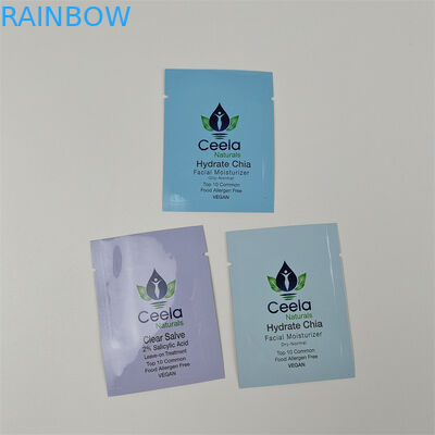 Envases para muestras en bolsas pequeñas de papel de aluminio para bocadillos y granos de café