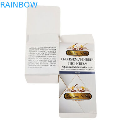 Papel personalizado cartón crema facial embalaje caja de regalo cajas de cuidado de la piel cosméticos caja de papel con su propio logotipo