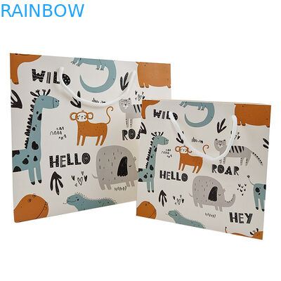 Embalaje personalizado Bolsa de papel Kraft Bolsa de alta calidad Bolsa de compras biodegradable Bolsa de tela