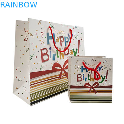 Marca de lujo Logotipo personalizado Calzado Boutique Embalaje Papel regalo Bolsa de compras para ropa