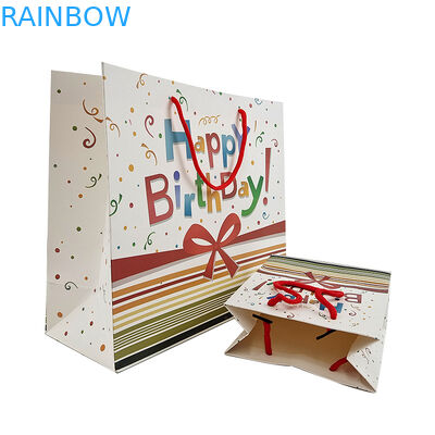 Marca de lujo Logotipo personalizado Calzado Boutique Embalaje Papel regalo Bolsa de compras para ropa