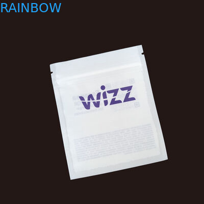 Impresión personalizada Aligners Bolsa de limpieza dental Embalaje de cierre de cremallera Bolsa de sellado térmico Blanqueamiento de dientes Bolsas Mylar limpias para alineador