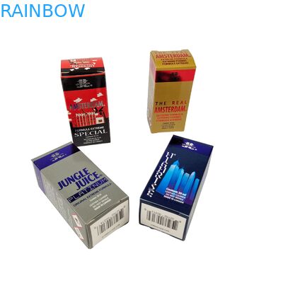 Caja de papel de venta caliente para embalaje secundario de botellas para protección y estética Efecto UV Caja de papel de logotipo personalizado