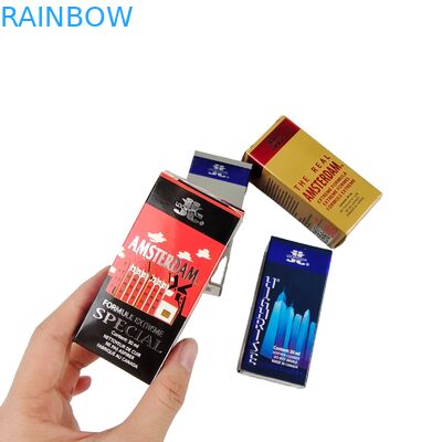 Caja de papel de venta caliente para embalaje secundario de botellas para protección y estética Efecto UV Caja de papel de logotipo personalizado