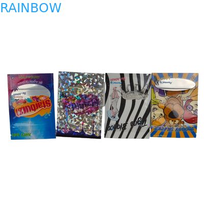 Bolsa Mylar para frijoles de chocolate azúcar comida deliciosa café bolso de juguete con agujero de suspensión