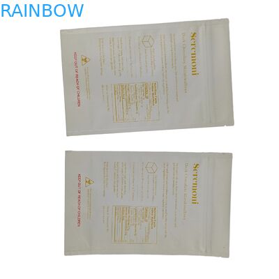 Bolso de bolsillo pequeño tamaño personalizado 10g 150g 300g bolsillo laminado de papel laminado con cremallera