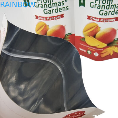 Bolsas Mylar de grado alimenticio biodegradables impresas a medida 3.5g Bolsas de papel Kraft a prueba de olor para frutas secas