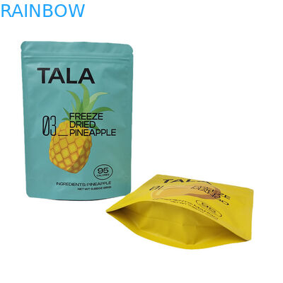 Bajo MOQ Nuts de cacahuete de anacardos personalizados Frutas secas Snack bolsas de embalaje de alimentos Soft Touch Mylar Bag