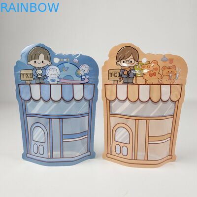 Fabricantes Embalaje portátil de marca personalizado Chips de galletas Dulces Bolsas de comida de polipropileno Mylar