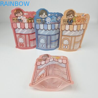 Impresión de grabado Impresión mate Impresión de Mylar Bolsa de embalaje vertical Bolsa de embalaje calefaccionable Raisin Easy Tear Notch Bolsas de cierre