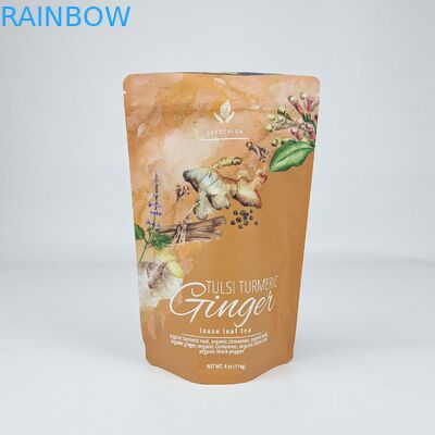 Sello térmico de impresión digital 100g 250g 500g plástico ziplock a prueba de olor Stand up pouch embalaje bolsas Mylar