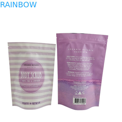 Bolsas Mylar Bolsas de paquete Bolsa clara Bolsa de cierre con cremallera de color Bolsa de cierre con cremallera de plástico de aluminio