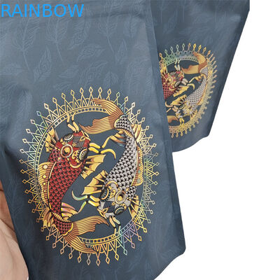 Bajo MOQ Custom Stand Up Zipper Bolsa de café de papel de aluminio Bolsa de Mylar resealable para proteínas