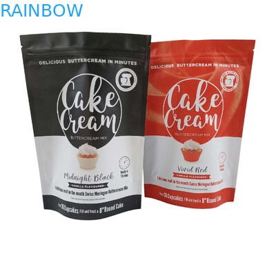 Bolsa de pie de Matt personalizada para el embalaje de calcetines