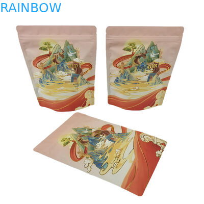 Mejor vendido Bolsa personalizada de contacto suave de Mylar Stand Up Aluminio 3.5g Proteína a prueba de olor Café Especias Farina Embalaje Po