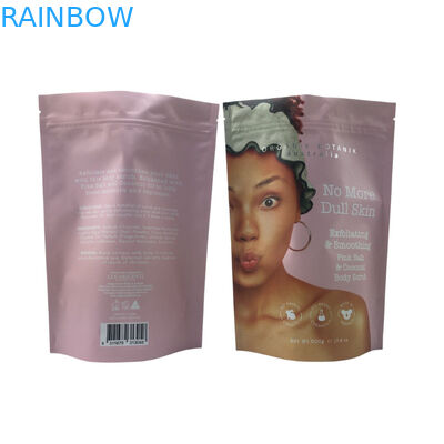 Cerradura con cremallera reciclable Bolsa de aluminio para el cuerpo Desinfección del cuerpo Disfrute del spa Baño de baño remojo Sal de mar Embalaje de plástico biodegradable