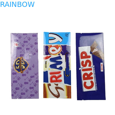 Saco de proteína de café en polvo de azúcar vacío de lado trasero, bolso de embalaje sellado