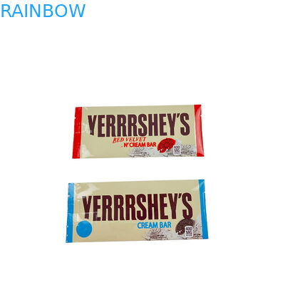 Impreso a medida de calidad alimentaria en el reverso del lado sellado Bolso de bocadillos Energy Bar Revestimiento embalaje Bolso de chocolate de hongo