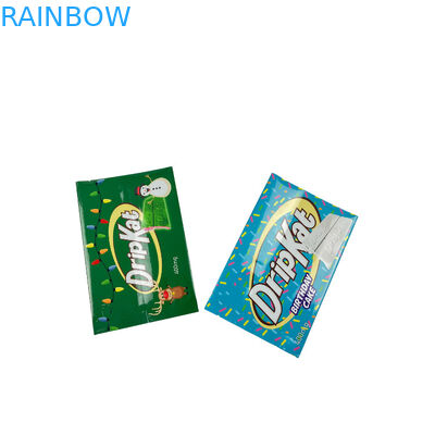 Bolsas de plástico impresas a medida Bolsas de envoltura de barras de proteínas Bolsas de bolsas de polvo de chocolate de té de café Bolsas de sello de espalda