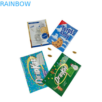 Bolsas de plástico impresas a medida Bolsas de envoltura de barras de proteínas Bolsas de bolsas de polvo de chocolate de té de café Bolsas de sello de espalda