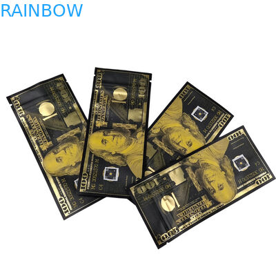 Bolsa de impresión personalizada Mylar A prueba de olor Bolsa de caramelo de embalaje de alimentos 3.5g Bolsa de cerradura con ventana