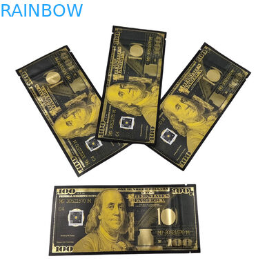 Bolsa de impresión personalizada Mylar A prueba de olor Bolsa de caramelo de embalaje de alimentos 3.5g Bolsa de cerradura con ventana