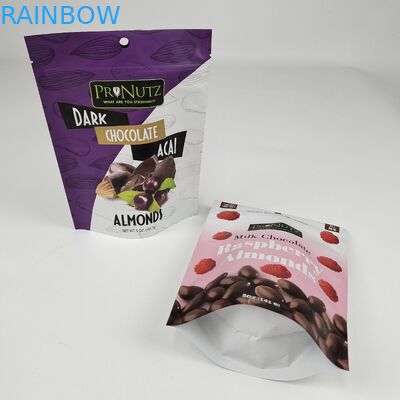 Diseño personalizado 250g 500g Stand Up Aluminio de papel de aluminio Light Proof Mylar Embalaje Bolsa de cierre con cremallera Proof de olor Bolsa Bolsas de paquetes