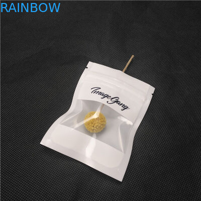 Bolsas de plástico personalizadas de embalaje de joyas con ventana transparente