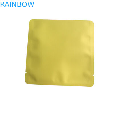 Logotipo personalizado de grado alimenticio clara delantera de cremallera 3 bolsas de sellado lateral para la máscara facial