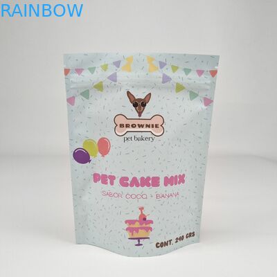 Logotipo de papel de aluminio impreso a medida de grado alimenticio resealable, a prueba de olor, a prueba de humedad, bolso de pie de 250g Bolsas Mylar