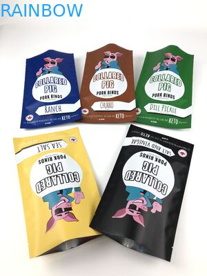 Bolsas de plástico personalizadas embalaje con sello térmico para el sellamiento fácil