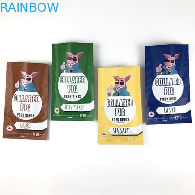 Bolsas de plástico personalizadas embalaje con sello térmico para el sellamiento fácil