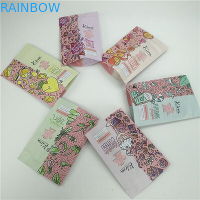 Reutilizable Cerradura con cremallera Bolsa de pie Cuerpo de exfoliación Cosméticos de baño Salar Bolsa de embalaje de plástico