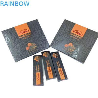 Venta caliente de cajas de envasado de rinoceronte de la píldora masculina de mejora de papel de pantalla de paquete para píldora sexual