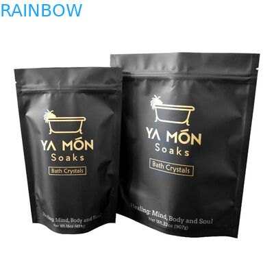 Bolsas de papel plateado para bolsas de limpieza de cuerpo con cremallera bolsas de limpieza de cuerpo