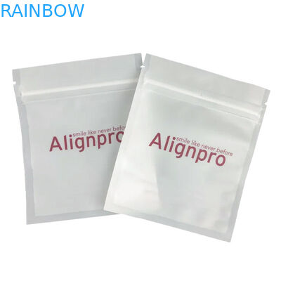 Impresión digital Bolsas de plástico embalaje con mango de sellado de sello térmico