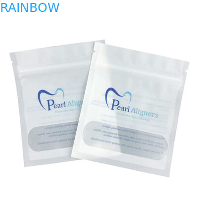 Impresión digital Bolsas de plástico embalaje con mango de sellado de sello térmico