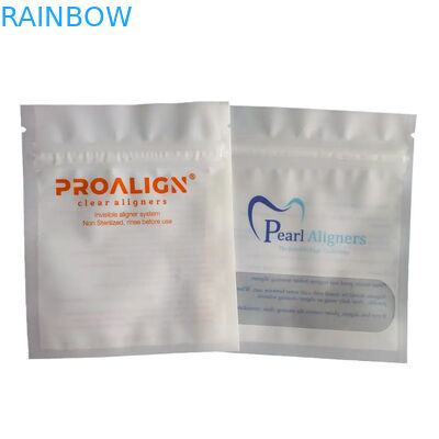 Impresión digital Bolsas de plástico embalaje con mango de sellado de sello térmico