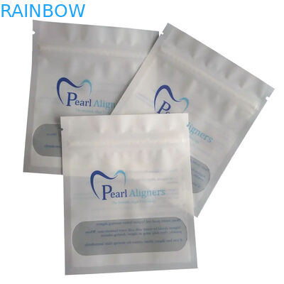 Impresión digital Bolsas de plástico embalaje con mango de sellado de sello térmico